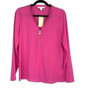 𝅺MICHAEL Kors Long Sleeve Blouse